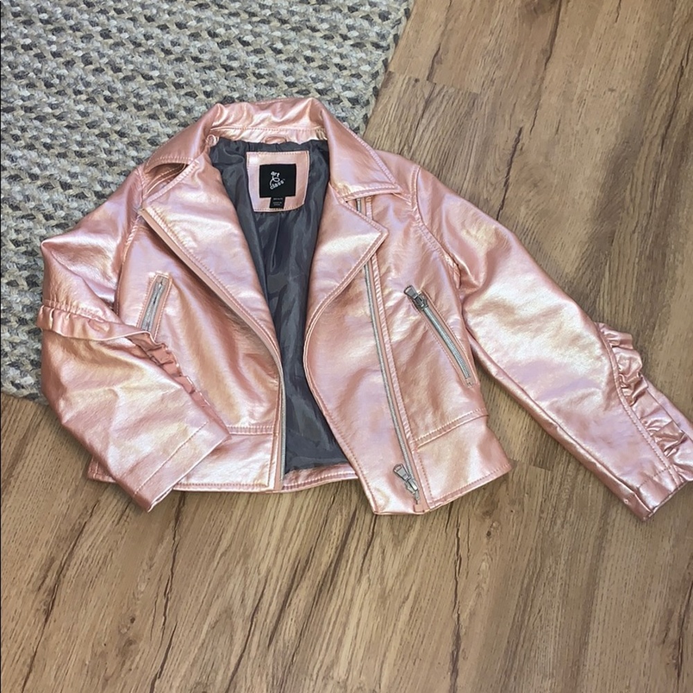 Pink bomber jacket
